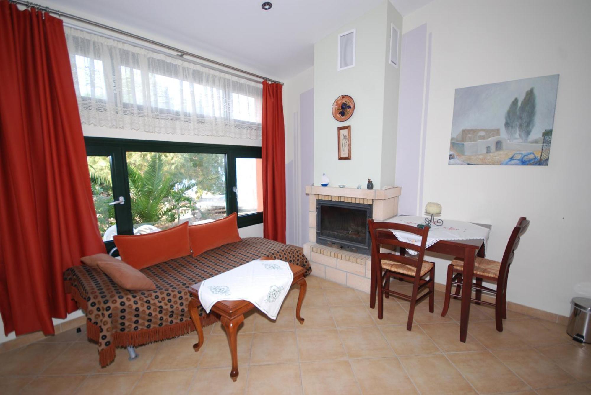 Irides Aparthotel Souvala Buitenkant foto