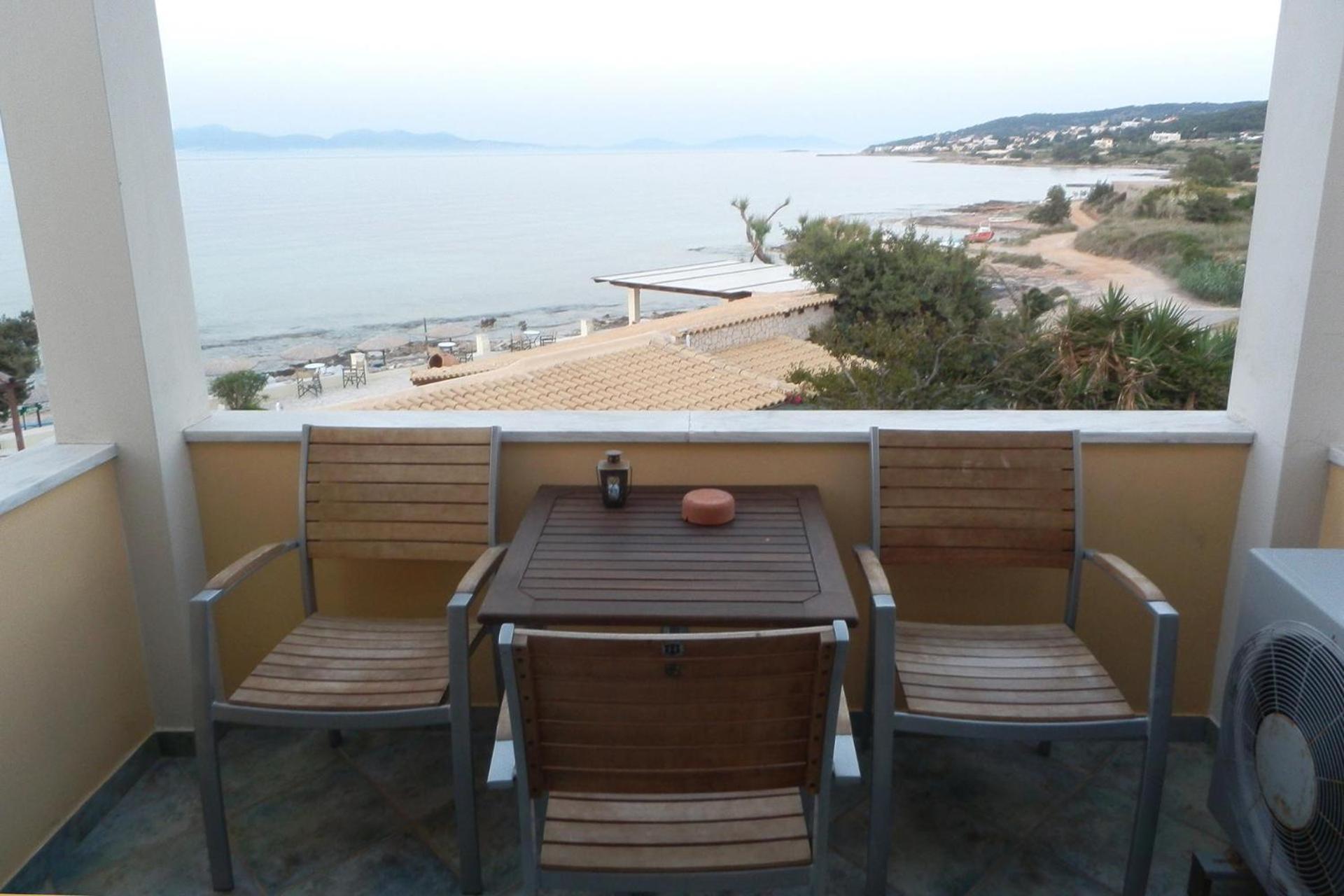 Irides Aparthotel Souvala Buitenkant foto