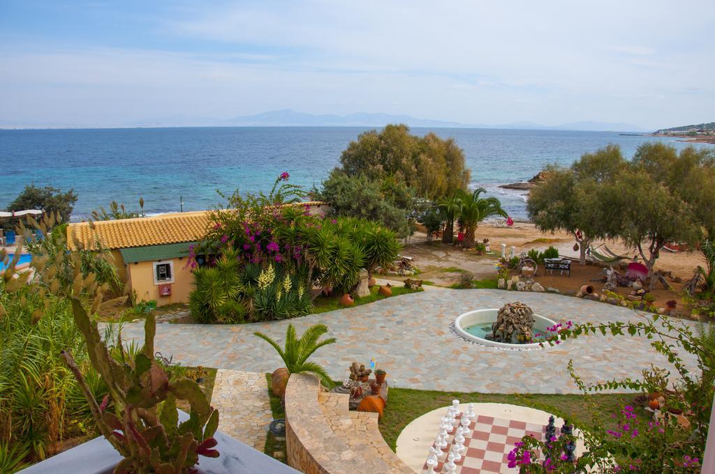 Irides Aparthotel Souvala Buitenkant foto