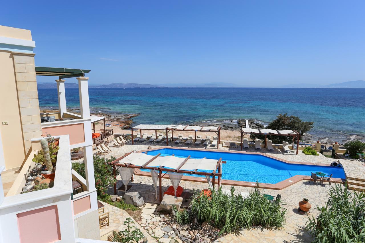 Irides Aparthotel Souvala Buitenkant foto