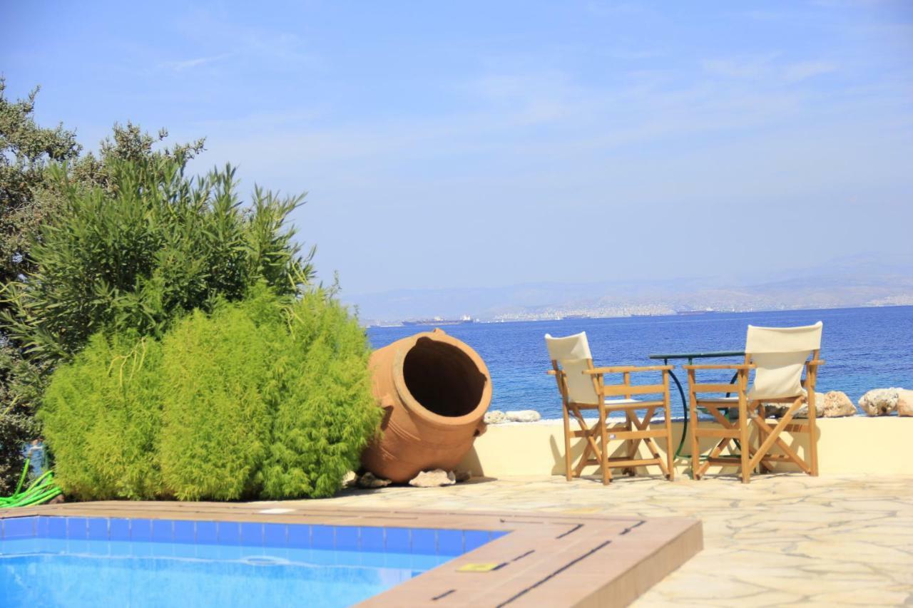 Irides Aparthotel Souvala Buitenkant foto